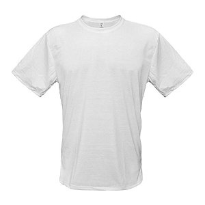 Camiseta Branca - P ao GG3 (100% Algodão)