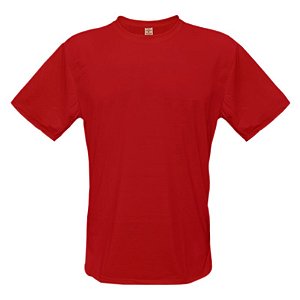Camiseta Vermelha - P ao GG3 (100% Algodão)