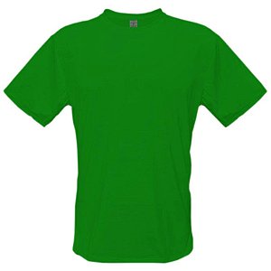 Camiseta verde bandeira - P ao GG3 (100% Poliéster)