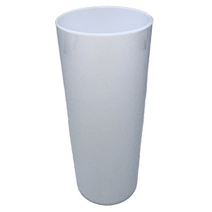 Copo Liso Branco Acrif 350ml