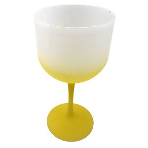 Taça de Gin Fosca Amarelo Vivo – 580ml
