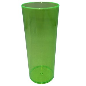 Copo Liso Verde Neon 350ml
