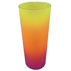 Copo Long Drink Summer – Amarelo Laranja Rosa