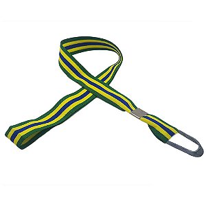 Cordão Brasil com Borracha para Caneca – 54cm