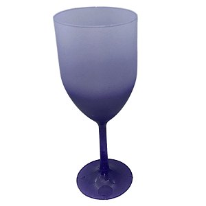 Taça de Vinho Jateado Roxo