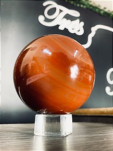 ESFERA DE AGATA VERMELHA
