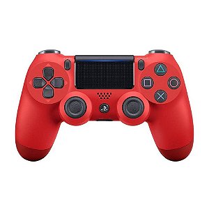 Controle Dualshock 4 Wireless Vermelho Magma Red - PS4