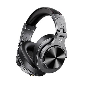 Headphone Sem fio Dj OneOdio A70 Black Profissional