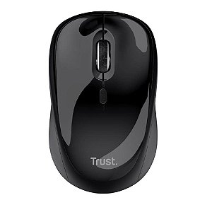 Mouse Yvi Trust Sem fio Wireless Black