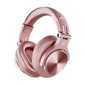 Headphone Sem fio Dj OneOdio A70 Rosa Profissional
