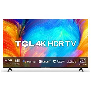 Smart TV LED 65" 4K UHD TCL 65P635 Google TV, Dolby Audio, HDR10 + Chromecast e Google Assistente