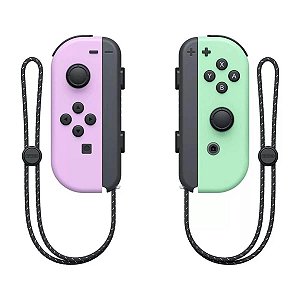 Controle Nintendo Joy Con Roxo e Verde Nintendo Switch