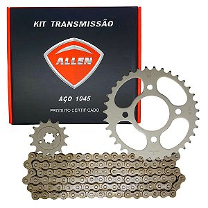 Kit Relação Coroa Pinhão Moto Dafra Speed 150 2008 a 2015 Vaz