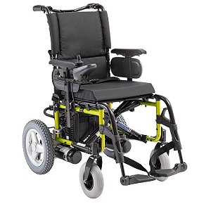 Cadeira de Rodas Motorizada Dobrável E4 44cm Preta