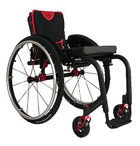 Cadeira de Rodas Monobloco Sigma Smart Alumínio com Roda 12 Raios