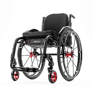 Cadeira de Rodas Monobloco Venom Red Series by Mobility