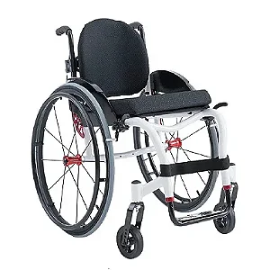 Cadeira de Rodas Star Lite Premium Ortobrás - Cor: Branco