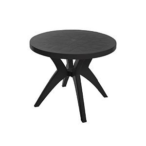 MESA DELUXE REDONDA - PRETA