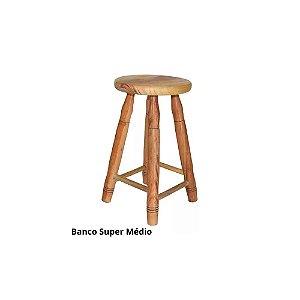 BANCO DE MADEIRA SUPER MÉDIO - ARRAIS