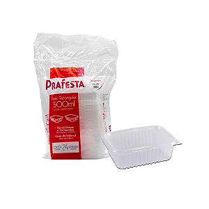 Copo Descartável 500ML Transparente Totalplast Ps c/50 Und. - ATACADÃO DA  BAIXADA