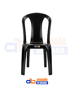 Cadeira Pratagi Preta - Solplast