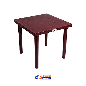 Mesa Quadrada 80x80cm - For Plast