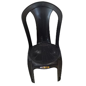 Cadeira preta sauipe Top Mil