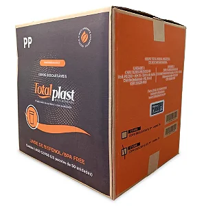 CAIXA DE COPO PP 500ML - TOTALPLAST