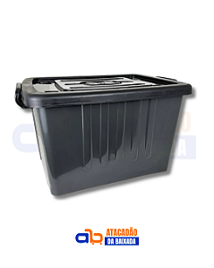 CONTAINER PLASTICO PRETO N 4 - 38,2 L