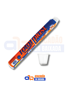 Copo Plástico Totalplast 150ml - 100 Unidades