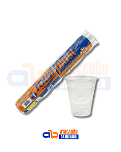 Copo Plástico Totalplast 200ml - 100 Unidades