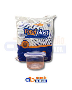 Kit Pote Redondo Totalplast 750ml - 24 Unidades