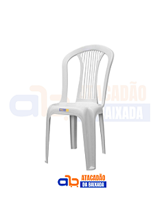 Cadeira Bistrô Paripueira Branca Solplast