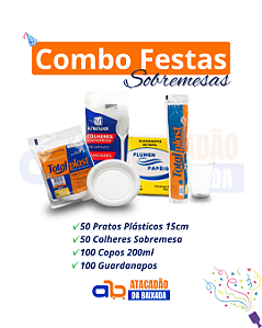 Combo Festas Sobremesa