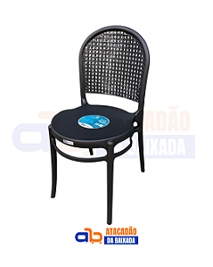 Cadeira Retrô Telinha Preta