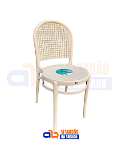 Cadeira Retrô Telinha Natural