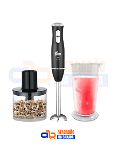 Mixer Kian 2 em 1 Preto Inox 3500W