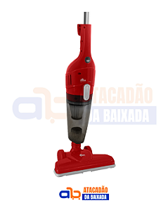 Aspirador de Pó Vertical 3 em 1 Kian Vermelho