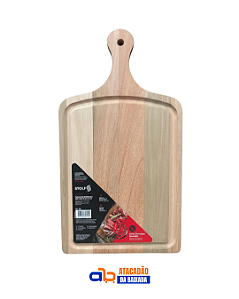 Tábua para Churrasco de Madeira Stolf 22x40cm