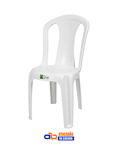 Cadeira Bistrô Veneza Duo Branca 182kg - Duoplastic