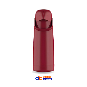 Garrafa Térmica Magic Pump 1,8L Vermelha - Termolar