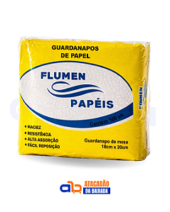 Guardanapos Flumen 18x20cm - c/100 Folhas