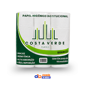 Papel Higiênico Institucional Rolão - Costa Verde