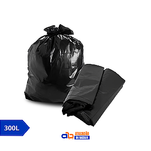 Sacos de Lixo Preto 300L - América c/100un