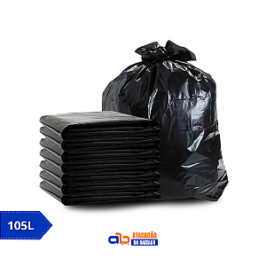 Saco de Lixo Versátil 105Lt - Bomplast c/100