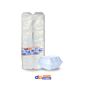 Hamburgueira TH02 Totalplast - c/100un