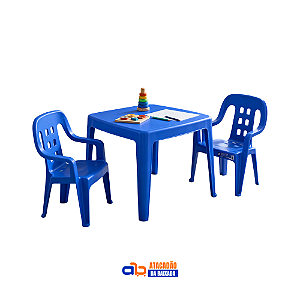 Jogo Poltrona Infantil Azul - Bel