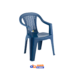 Poltrona Paraty Azul em Polipropileno Virgem 182kg - Bel