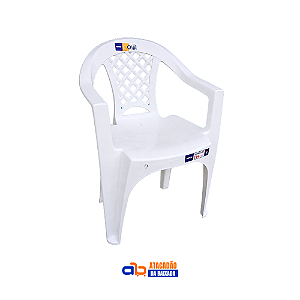 Poltrona Tramontina Iguape 154kg Branca