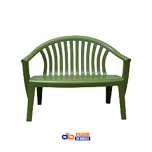 Banco de Jardim Tramontina Leme Verde Oliva 240kg
